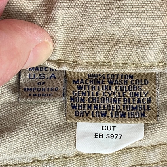 Bills Khakis Classic Fit Weathered Canvas Pants 100% Cotton - Picture 3 of 12